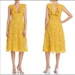 COPY - Joie Adella Floral Ruffled Midi Dress, Size 4